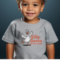 Silly Goose On The Loose Toddler - Athletic Heather
