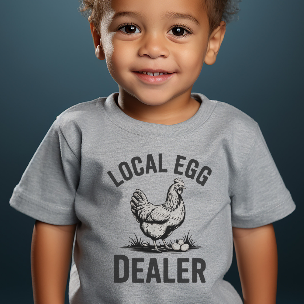 Local Egg Dealer Toddler - Athletic Heather