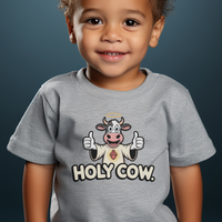 Holy Cow Toddler - Athletic Heather