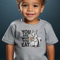 You Are What You Eat Toddler - Athletic Heather