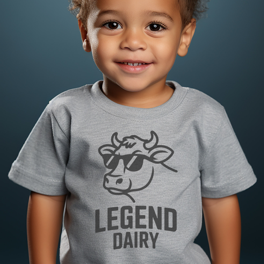Legend Dairy Toddler Tee - Athletic Heather