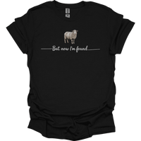 But Now Im Found Spiritual Sheep - Black
