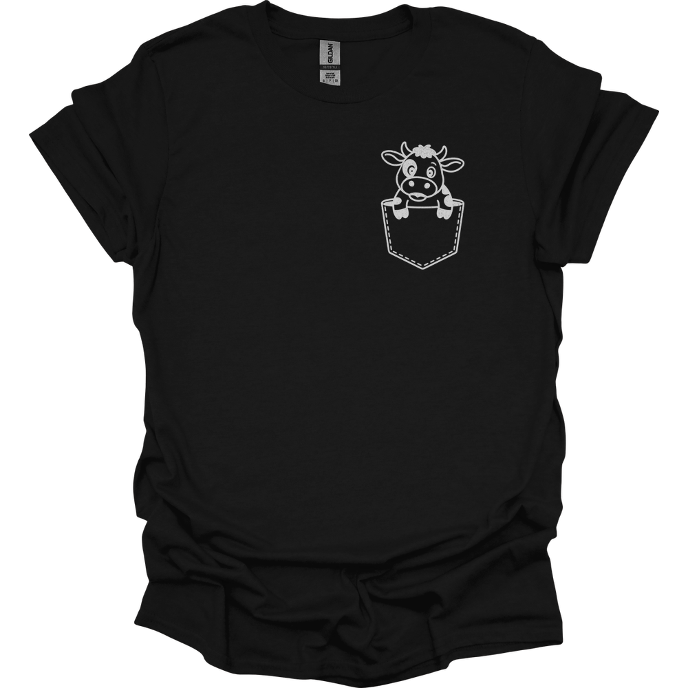 Cow In Pocket - Black