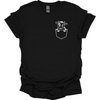 Cow In Pocket - Black