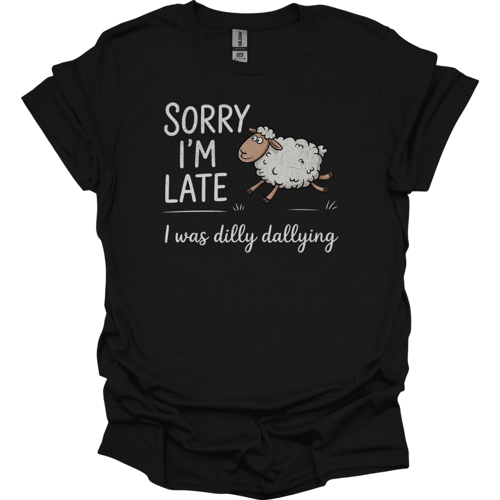 Dilly Dallying Sheep - Black