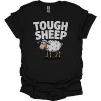 Funny Tough Sheep - Black