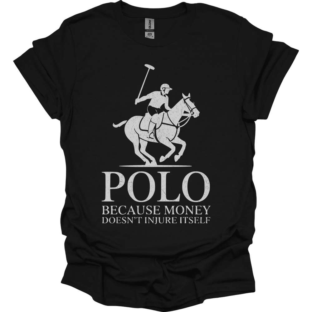 Polo Cause Money Doesnt Injure Itself - Black