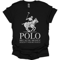 Polo Cause Money Doesnt Injure Itself - Black