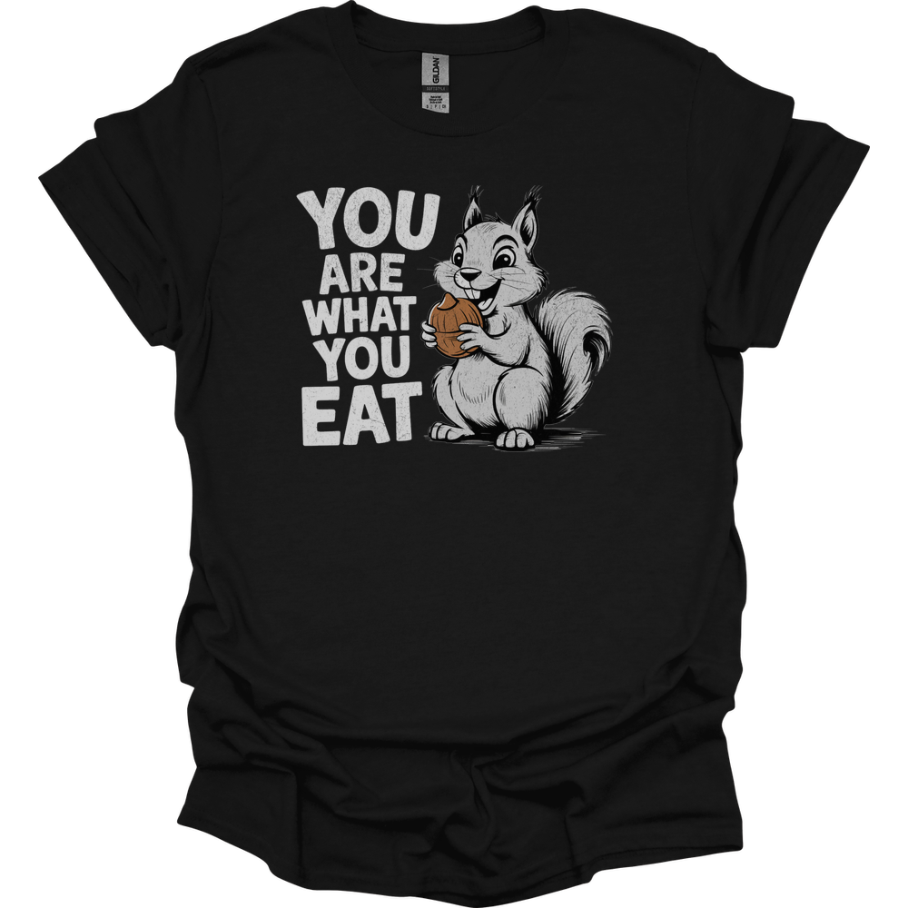 You Are What You Eat Nuts - Black