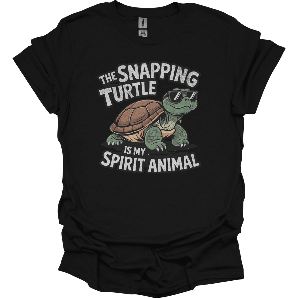 The Snapping Turtle Is My Spirit Animal - Black