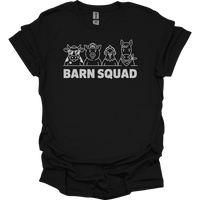 Barn Squad Adult Unisex Tee - Black