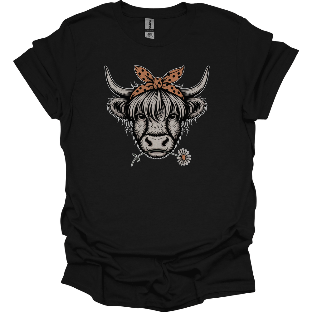 Cow Flower - Black