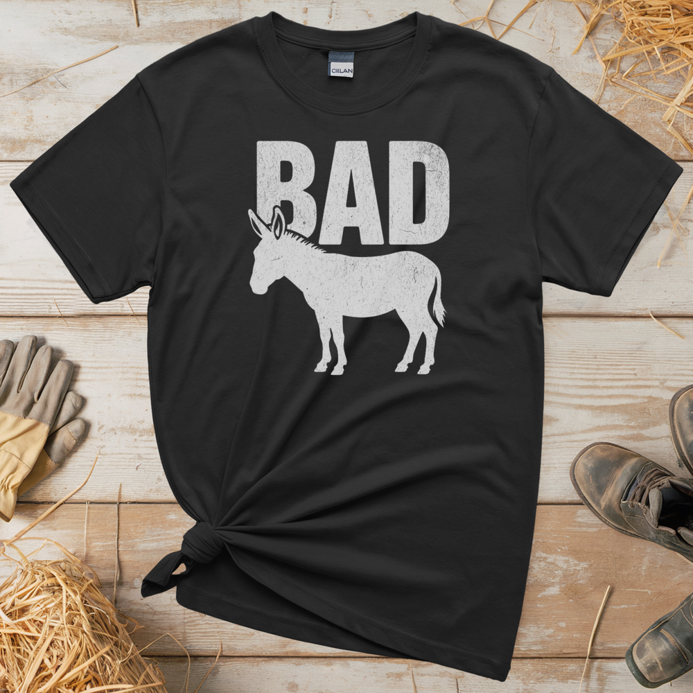 Bad Ass (Adult Unisex Tee) - Black