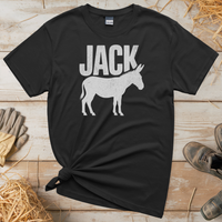 Jack Ass (Adult Unisex Tee) - Black