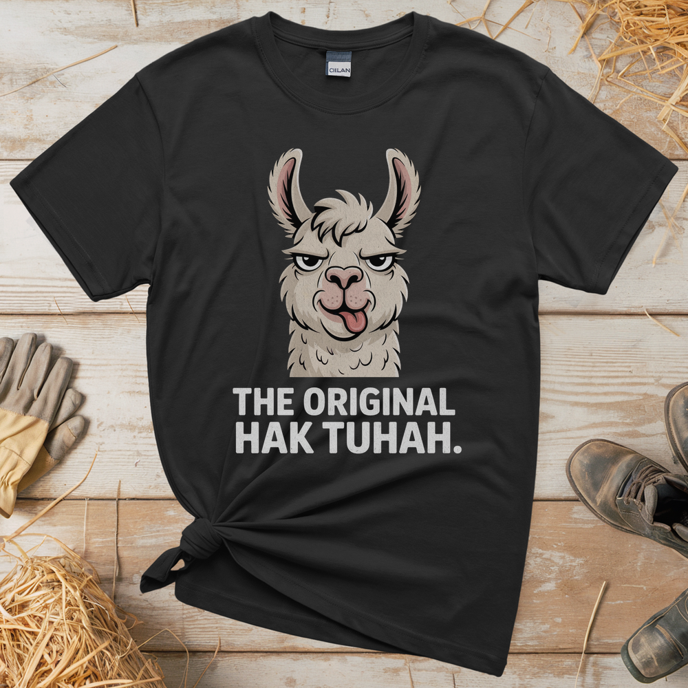 The Original Hawk Tuhah (Adult Unisex Tee) - Black