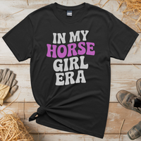 Horse Girl Era Tee - Black