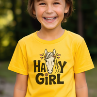 Hay Girl Child T Shirt - Daisy