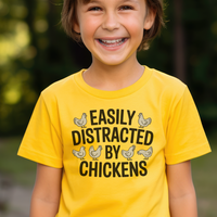 Easily Distracted By Chickens Child - Daisy