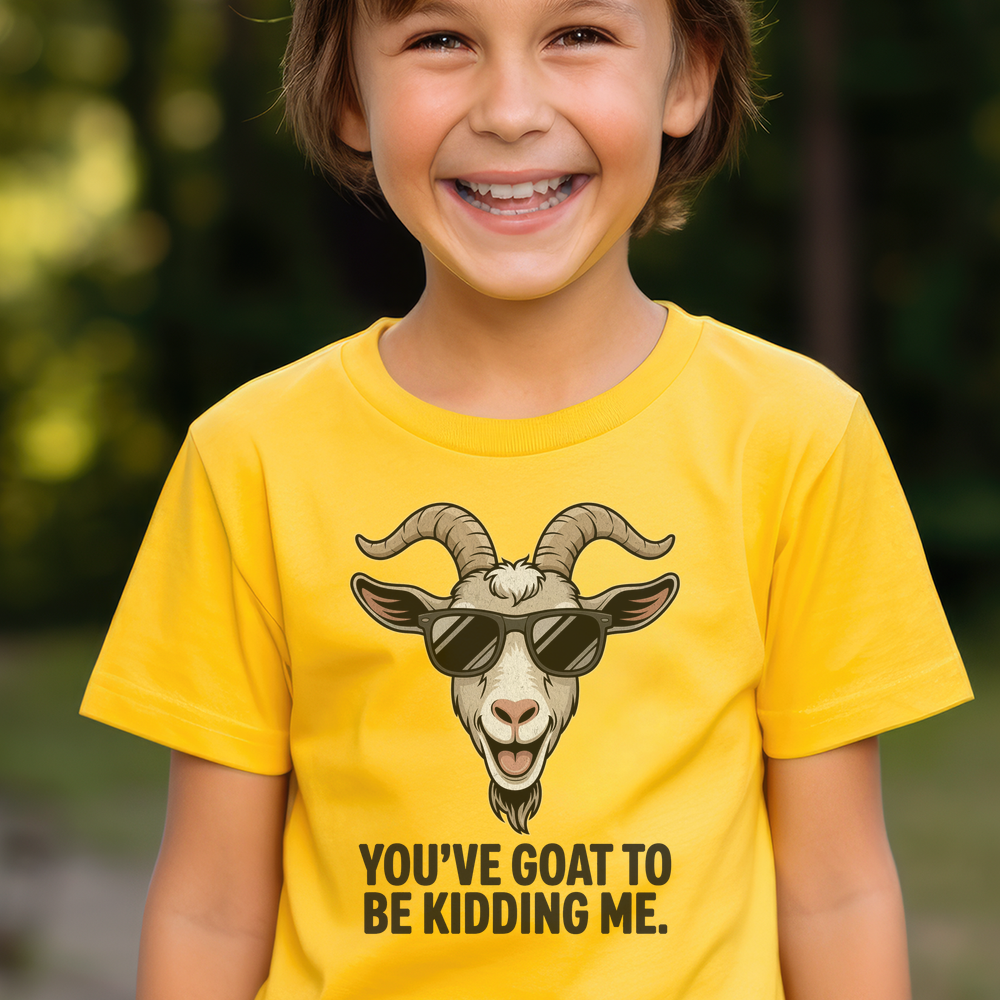 Youve Goat To Be Kidding Me Child - Daisy