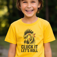Lets Roll Child Tee - Daisy
