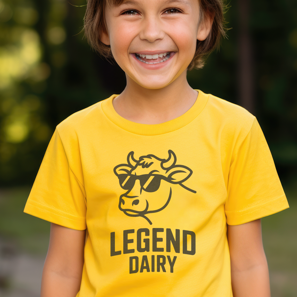 Legend Dairy Child Tee - Daisy