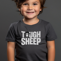 Tough Sheep Toddler T Shirt - Dark Heather Grey