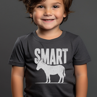 Smart Ass Toddler - Dark Heather Grey