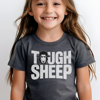 Tough Sheep Child T Shirt - Dark Heather