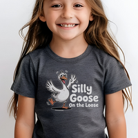 Silly Goose On The Loose Child - Dark Heather
