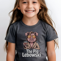 The Pig Lebowski Child - Dark Heather