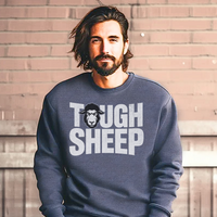 Tough Sheep (Adult Sweatshirt) - Dark Heather