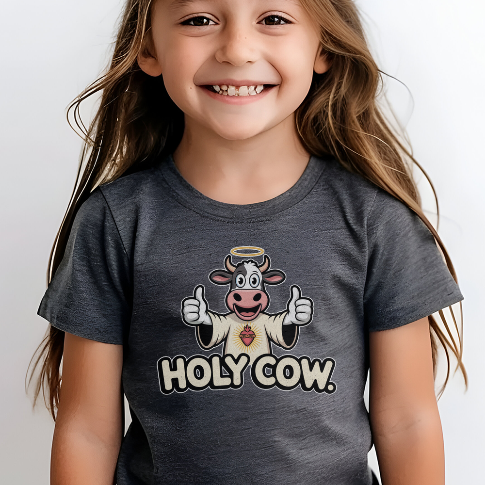 Holy Cow Child - Dark Heather