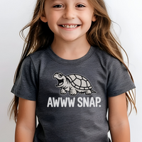 Awww Snap Child Dark - Dark Heather