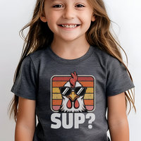 Sup Child Tee - Dark Heather