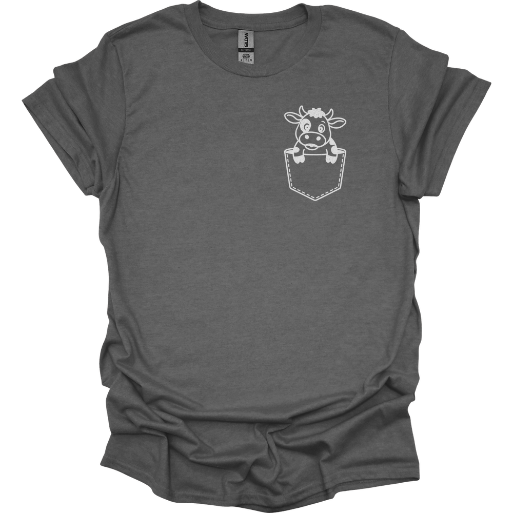 Cow In Pocket - Graphite Heather