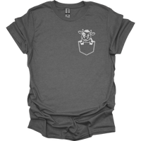 Cow In Pocket - Graphite Heather