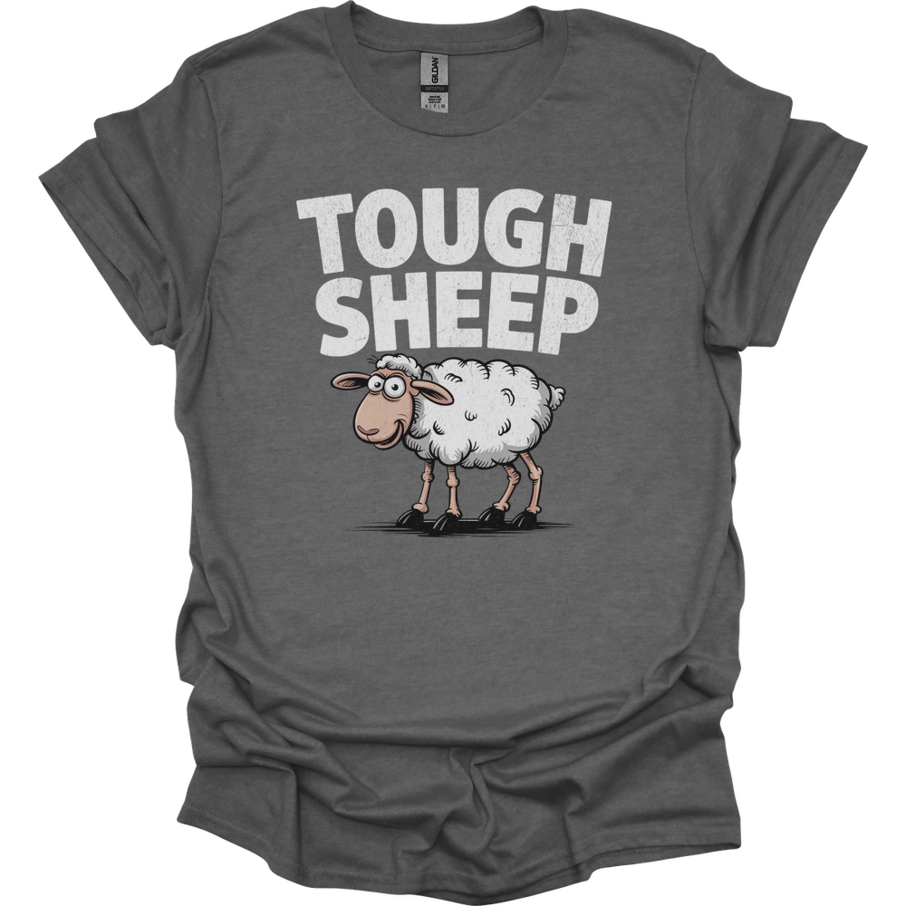 Funny Tough Sheep - Graphite Heather