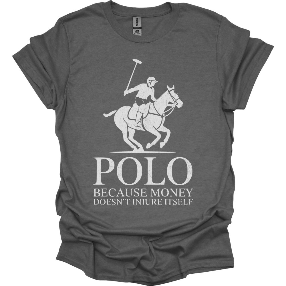 Polo Cause Money Doesnt Injure Itself - Graphite Heather