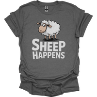 Sheep Happens - Graphite Heather