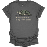 Snapping Turtle Is My Spirit Animal - Graphite Heather
