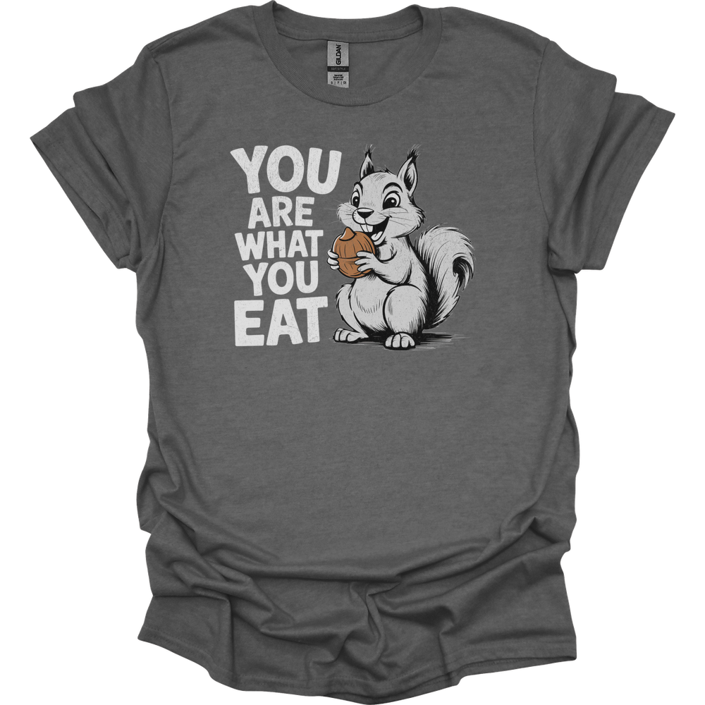 You Are What You Eat Nuts - Graphite Heather