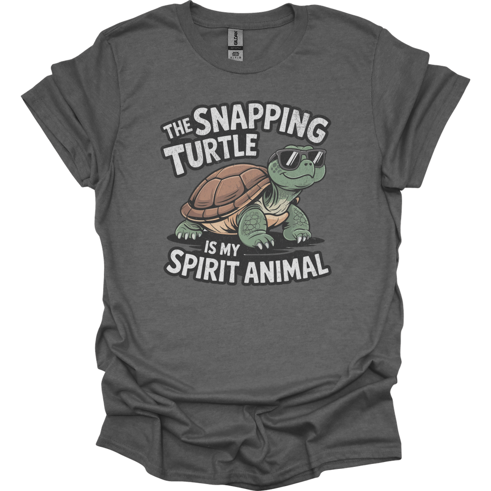 The Snapping Turtle Is My Spirit Animal - Graphite Heather
