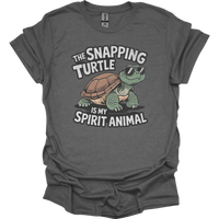 The Snapping Turtle Is My Spirit Animal - Graphite Heather