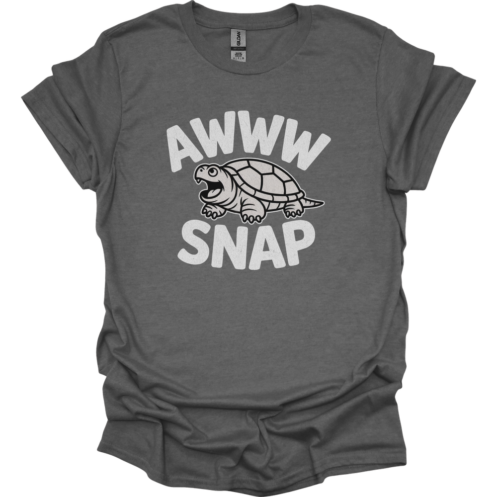 Aww Snapping Turtle Adult Dark - Graphite Heather
