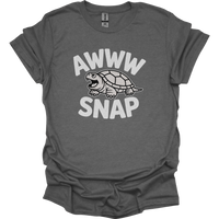 Aww Snapping Turtle Adult Dark - Graphite Heather