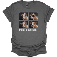 Party Animal Adult Dark - Graphite Heather