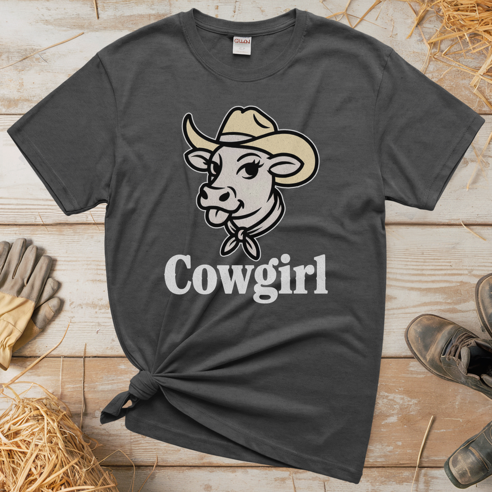 Cowgirl (Adult Unisex T-Shirt) - Graphite Heather