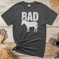 Bad Ass (Adult Unisex Tee) - Graphite Heather
