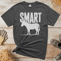 Smart Ass (Adult Unisex Tee) - Graphite Heather