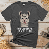 The Original Hawk Tuhah (Adult Unisex Tee) - Graphite Heather